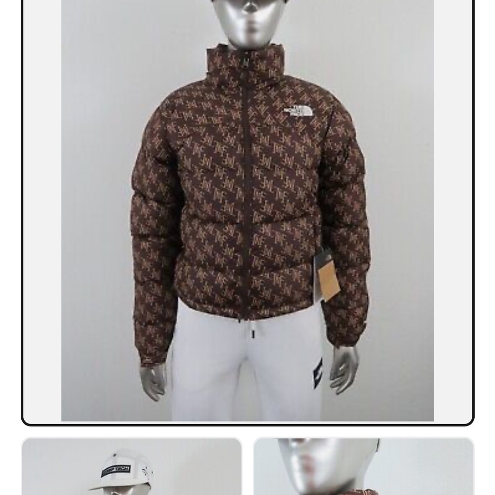 The North Face Brown Puffer Jacket